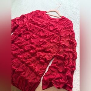 K&K red bubble dress.
#Dainty Jewells #Zadie B’s